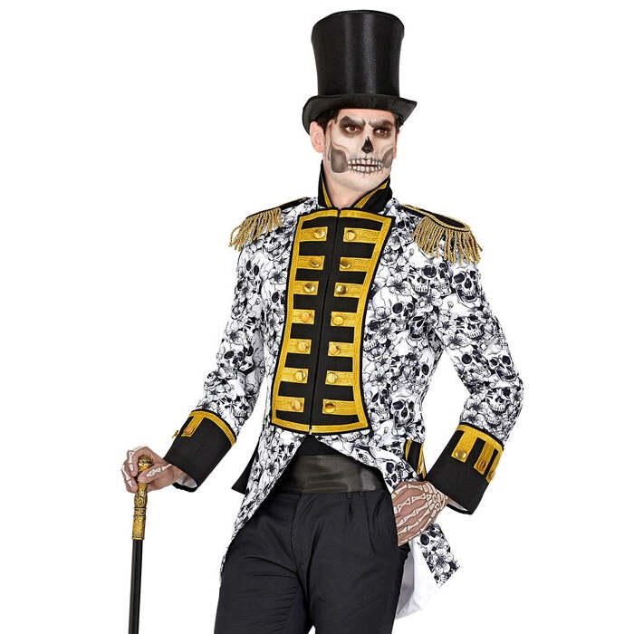 Dia De Los Muertos Parade Coat For Man