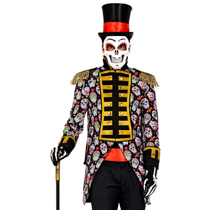 Dia De Los Muertos Parade Coat For Man