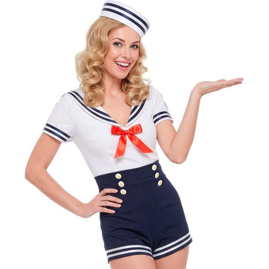 Sailor  Dress, Hat 
