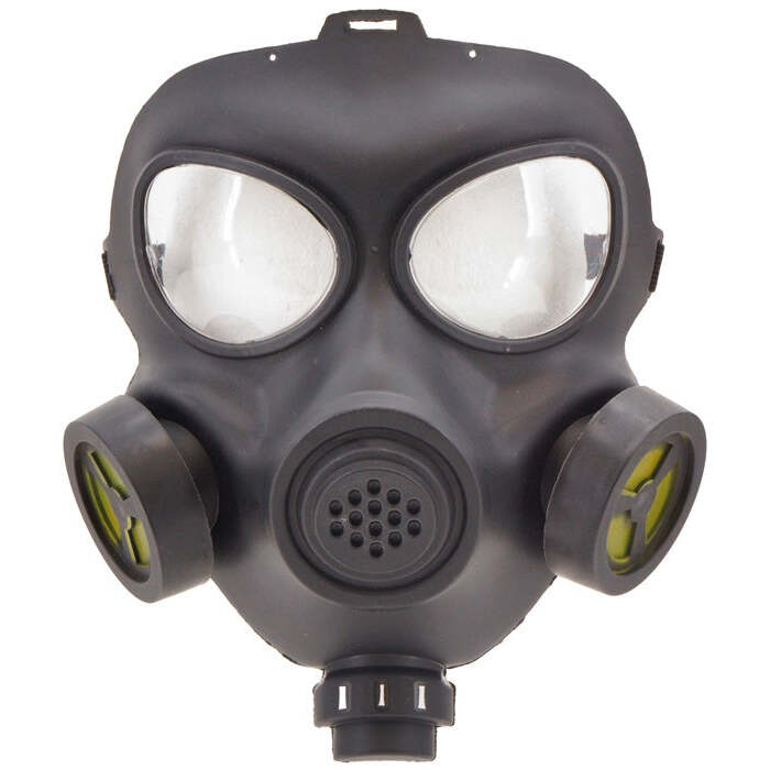 Gas Mask Hard Plastic