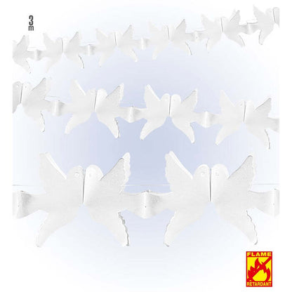 Dove Garland 3 M - Flame Retardant