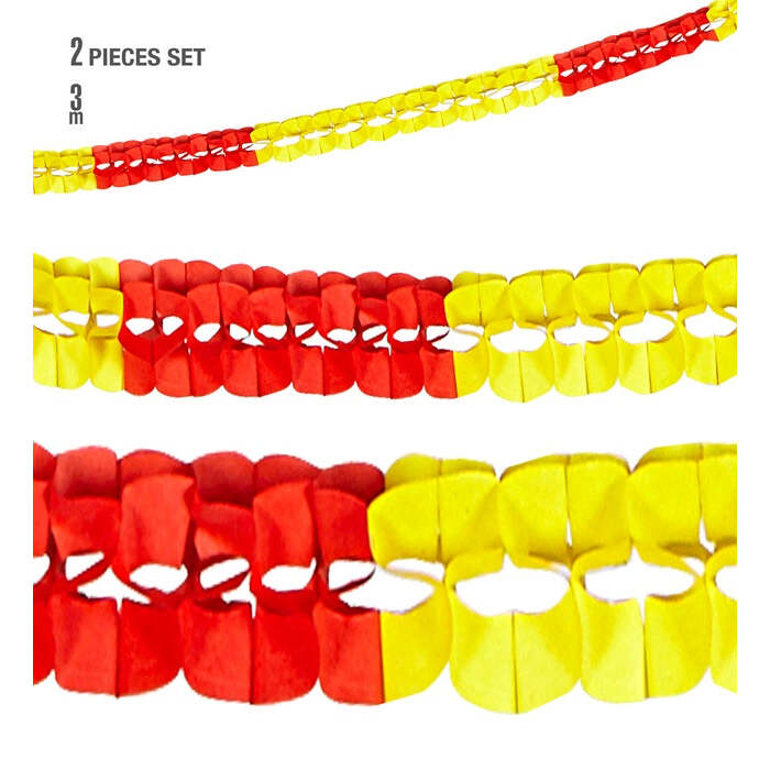 Set Of 2 Spain Boa Garlands 3 M- Ø 8 Cm