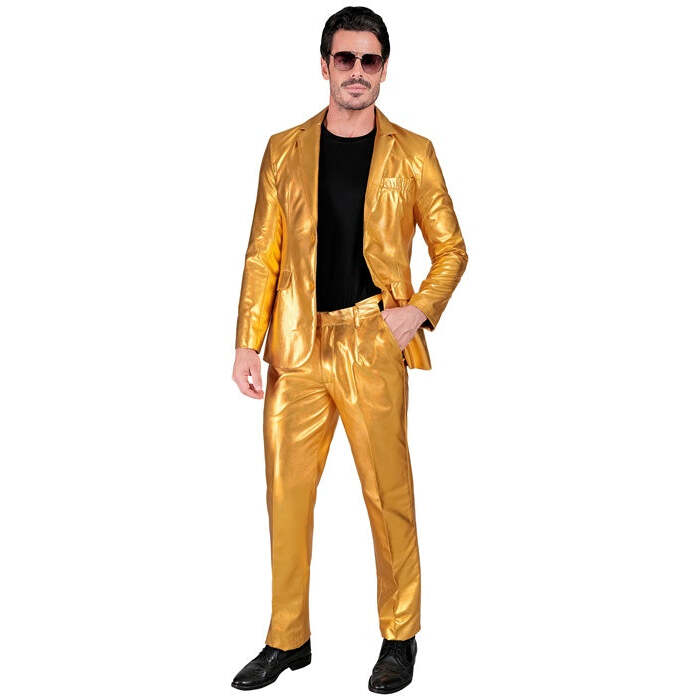 Gold Party Fashion Suit  Jacket, Pants 