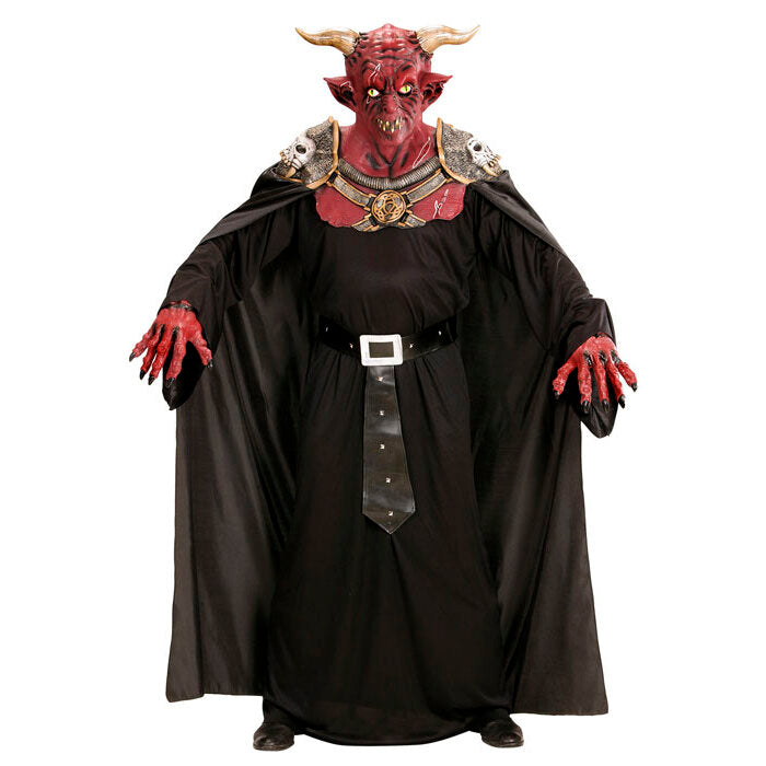 Inferno Warrior Devil Mask With Armour & Cape