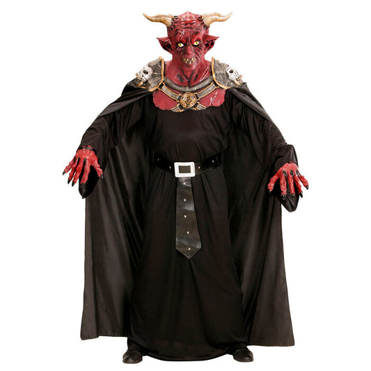 Inferno Warrior Devil Mask With Armour & Cape