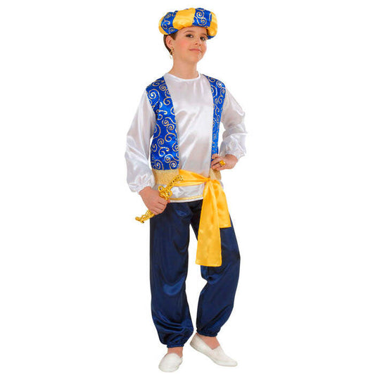 Arab Prince  Shirt, Vest, Pants, Belt, Turban 