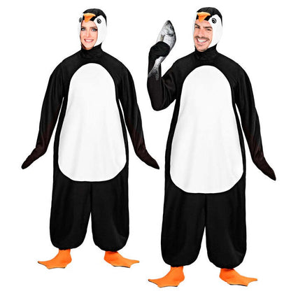 Penguin  Jumpsuit, Headpiece With Mask, Paws 