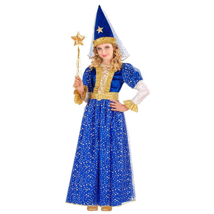Starry Fairy  Dress, Belt, Hat With Veil 