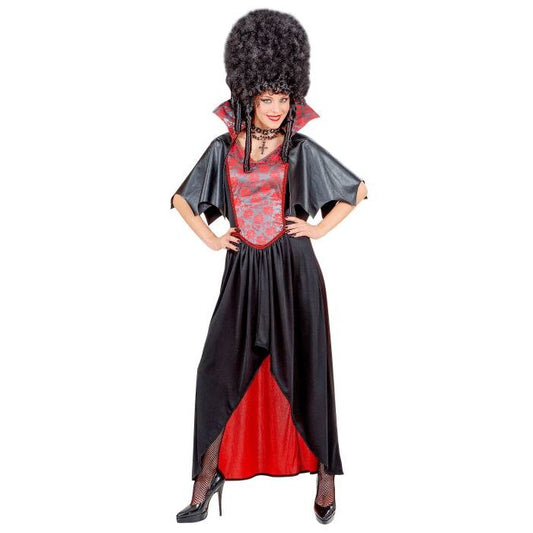 Baroque Vampiress  Dress, Capelet With Collar 