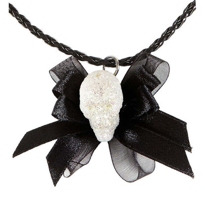  Skull & Bow Necklace