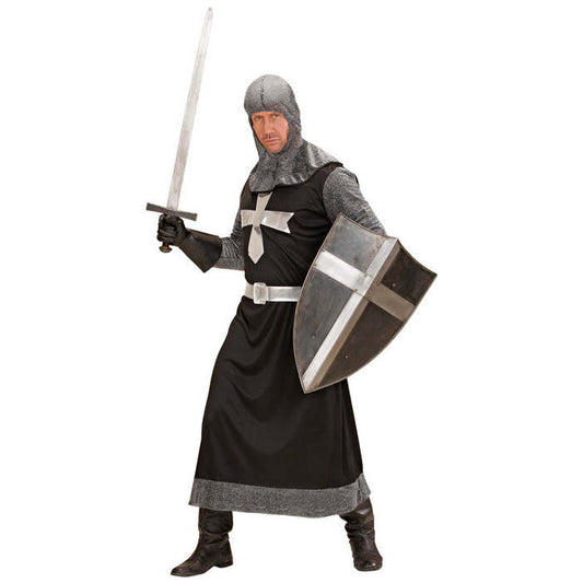 Dark Crusader  Long Coat, Belt, Hood 