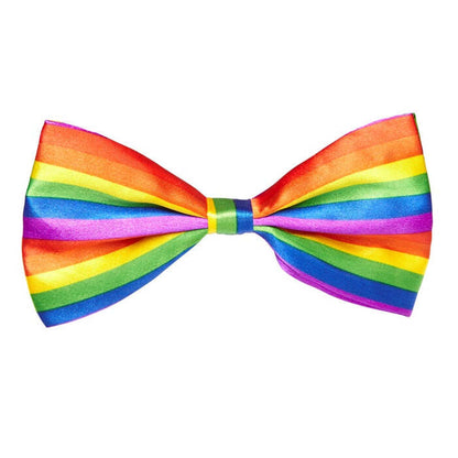 Rainbow Bow Tie
