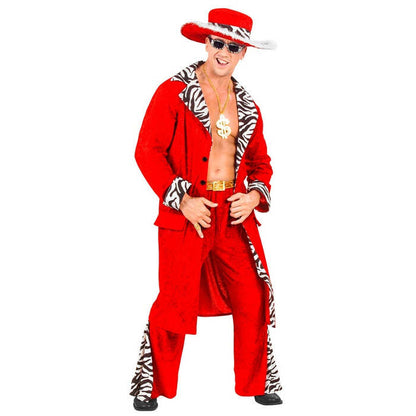 King Of Pimps Velvet  Jacket, Pants, Belt, Hat 