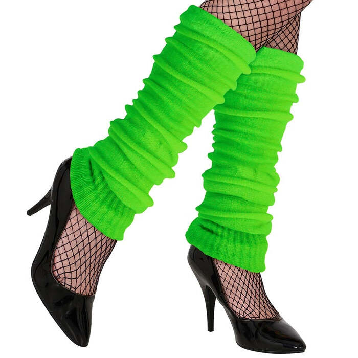 Leg Warmers Neon Green