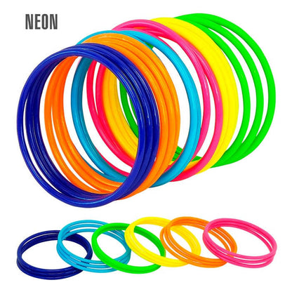 Set Of 18 Multicolor Bangles
