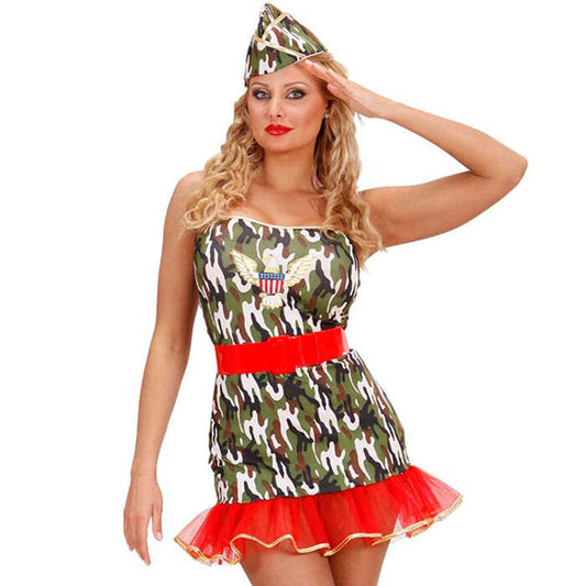 Soldier  Dress, Belt, Hat 