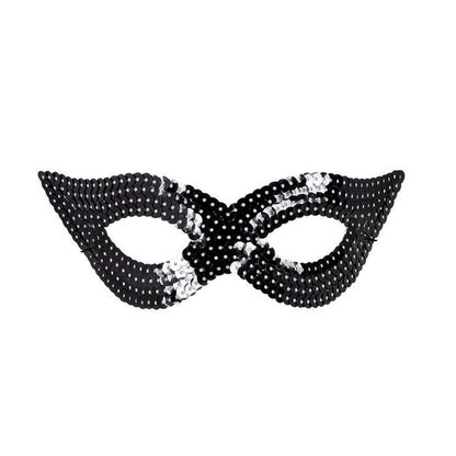 Black Sequin Eyemask