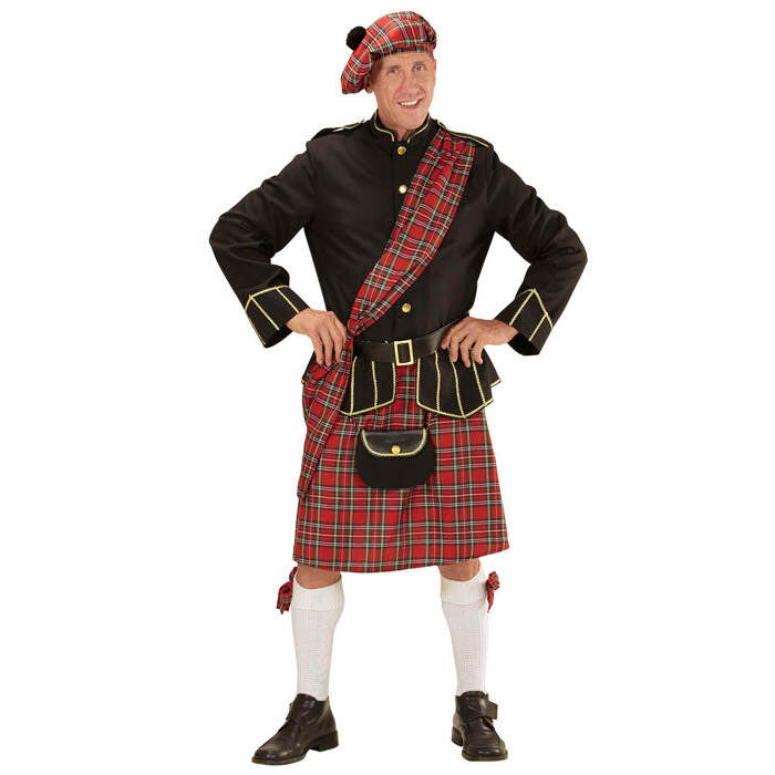 Scotsman  Jacket, Skirt, Belt, Purse, Hat 