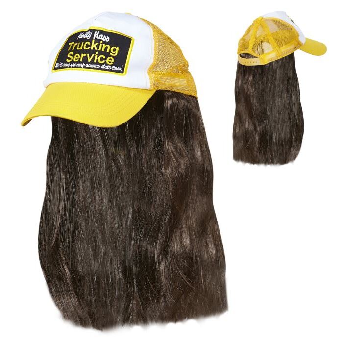 Trucker Hat With Hair
