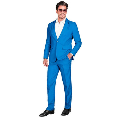 Azure Party Fashion Suit  Jacket, Pants 