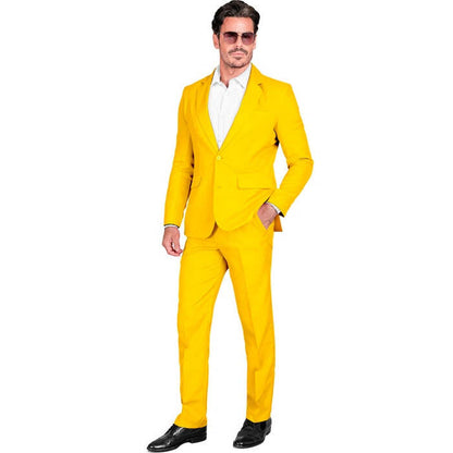 Yellow Party Fashion Suit  Jacket, Pants 