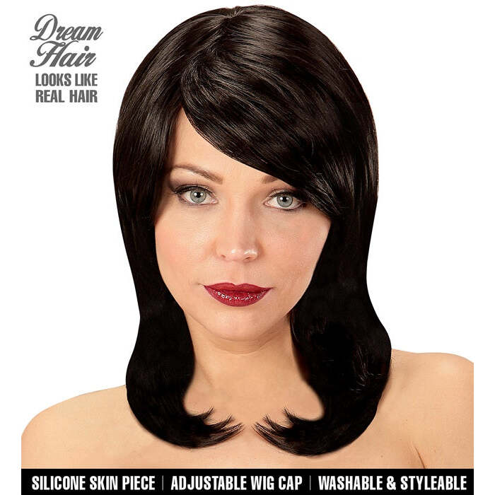 Black Megan Dream Hair Wig In Color Box