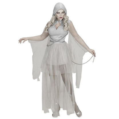 Chained Ghostly Spirit  Hooded Dress, Chains 