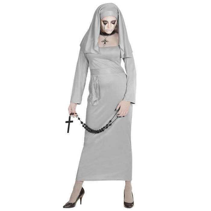 Ghostly Nun  Tunic, Headpiece 