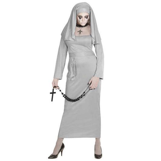 Ghostly Nun  Tunic, Headpiece 