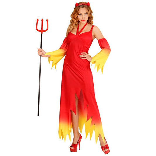 Devil  Dress, Sleeves, Horns 