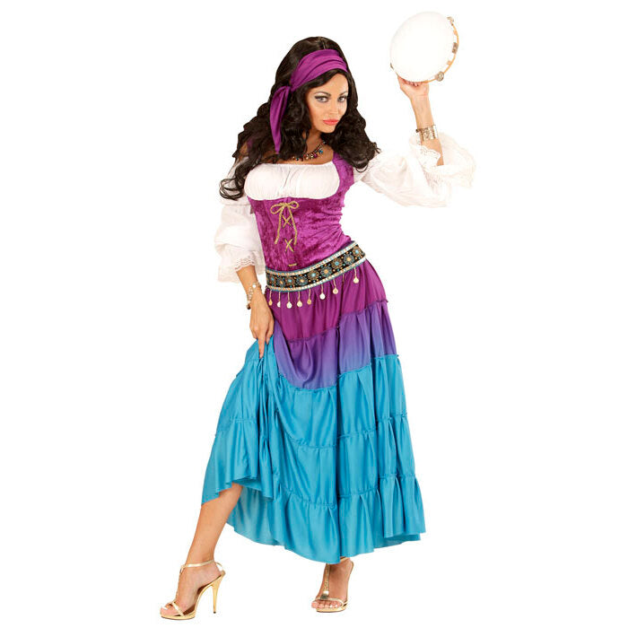 Gipsy  Dress, Coin Belt, Bandana 