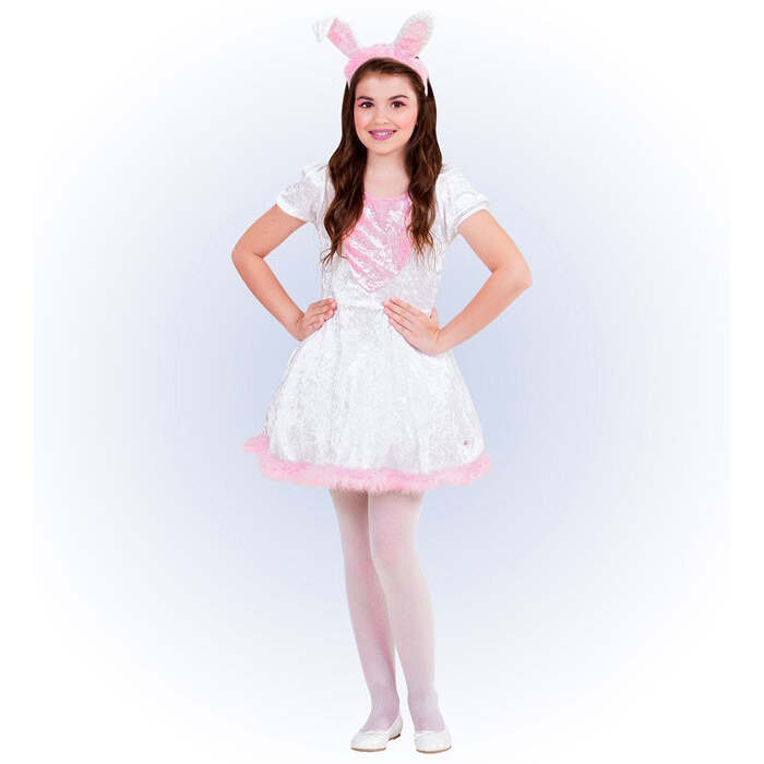 Bunny  Dress With Tail, Ears 
