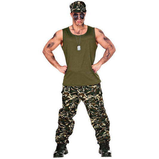 Soldier  Tank Top, Pants, Cap 
