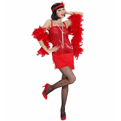 Flapper  Dress, Headband With Feather 