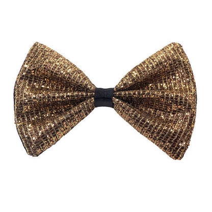Gold Square  Bow Tie