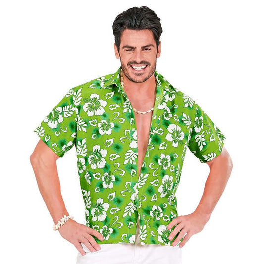 Green Hawaiian Shirt