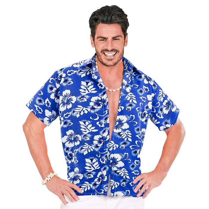 Blue Hawaiian Shirt