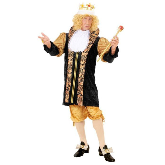 Medieval King  Coat, Crown 