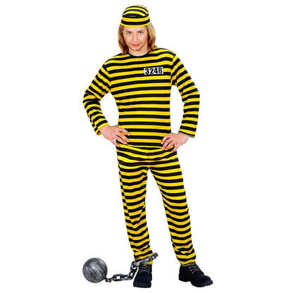 Convict Yellow/Black  Coat, Pants, Hat 