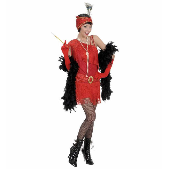 1920'S Flapper  Dress, Headpiece 