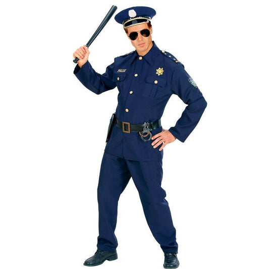 Police Officer  Jacket, Pants, Belt With Holster, Hat 