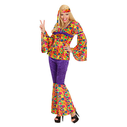 Hippie Girl Velvet  Shirt, Pants, Headband 