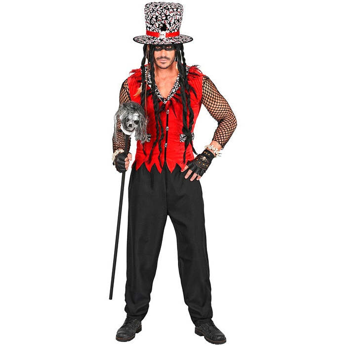 Voodoo Priest  Jacket, Pants, Hat 