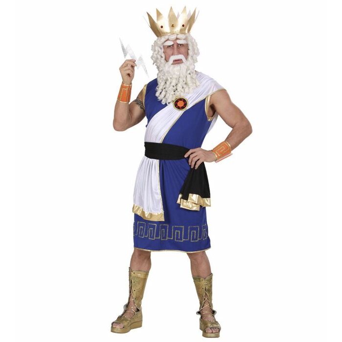 Zeus  Tunic, Belt, Sash, Cuffs, Crown, Arrow 