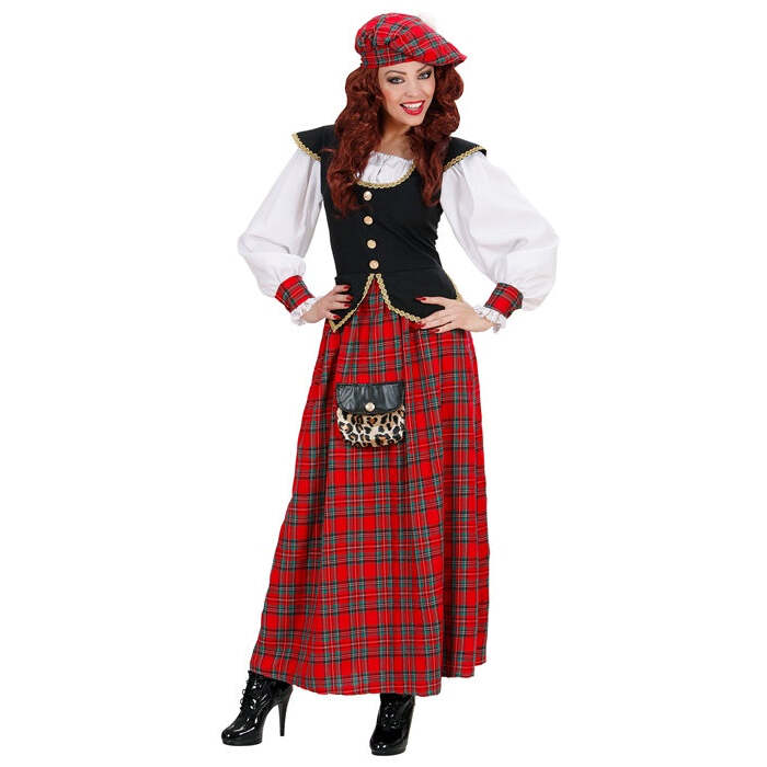 Scottish Lass  Dress, Hat 