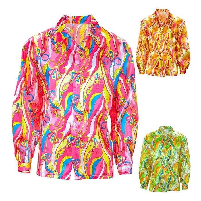 70S Mod Shirt 3 Colors Ass.