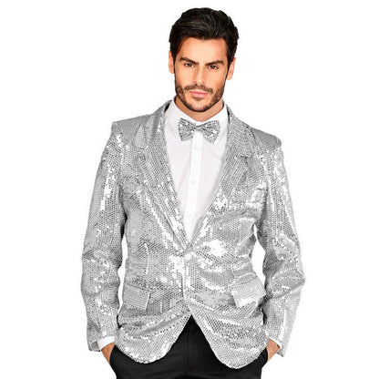 Showtime  Silver Sequin Jacket 