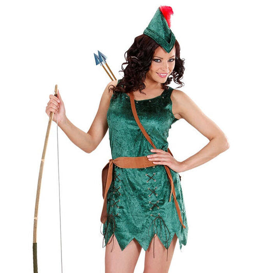 Robin Of Sherwood Girl  Dress, Belt, Hat 