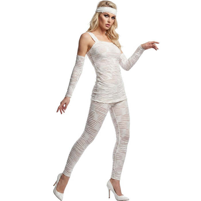 Mummy Girl  Tank Top, Leggings, Fingerless Gloves 