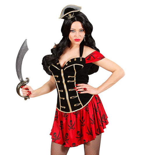 Buccaneer Girl  Dress, Mini Tricorn Hat 